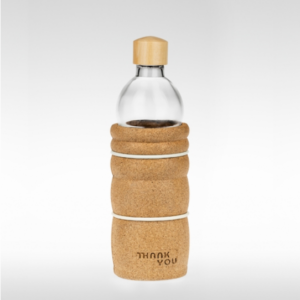 Klaasist veepudel " Tänan Sind" 500 ml