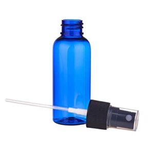 Klaaspudel pihustiga/ sinine 50 ml
